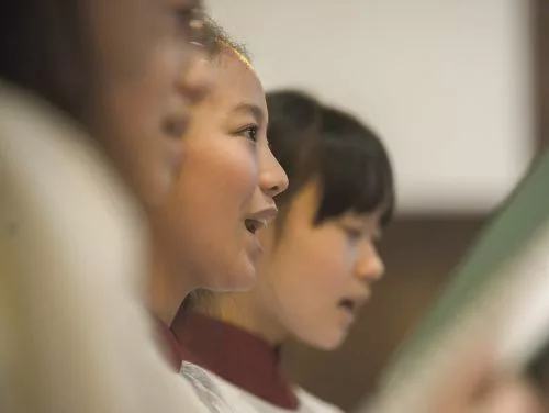 立教女学院生の姿