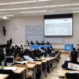 第5回玉川模擬国連会議に高校生10名が参加しました。