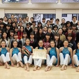 中学校ダンス部 第38回東京都中学校ダンス競技会新人大会において優勝！