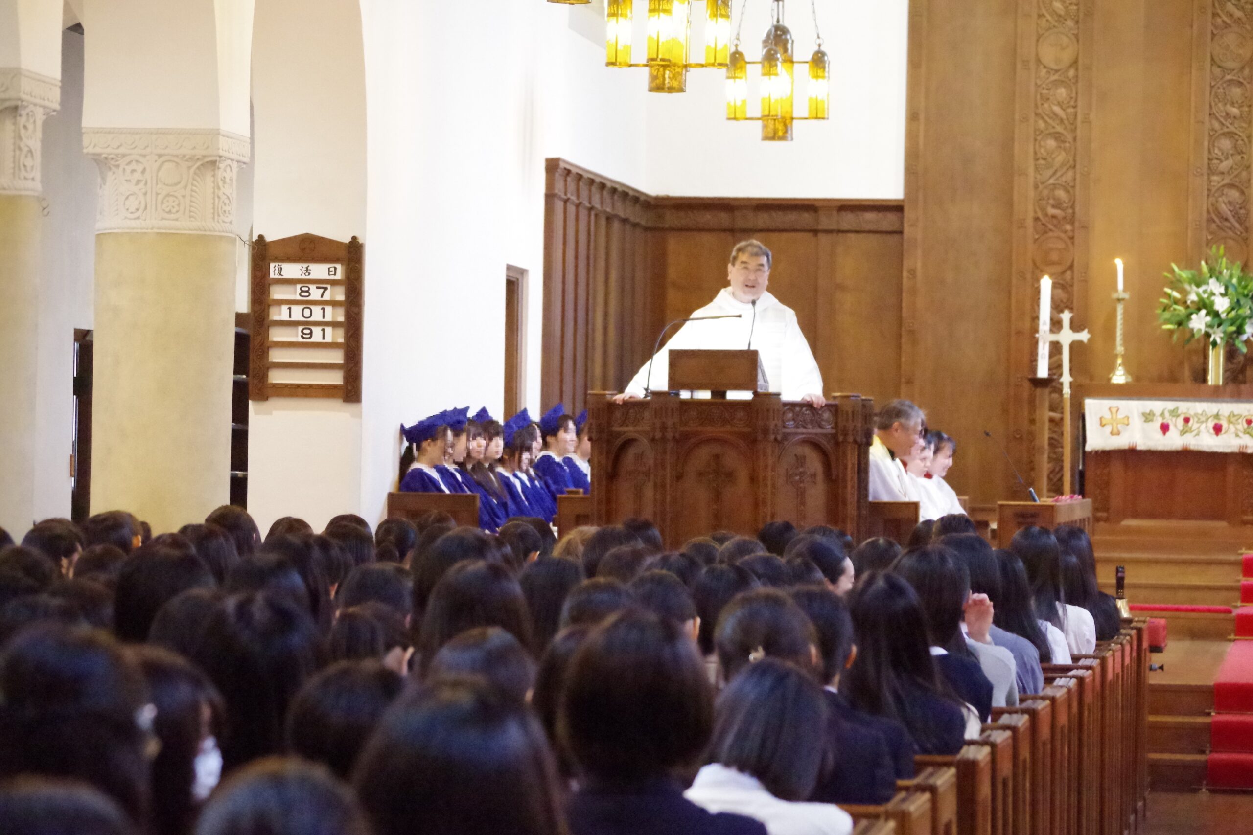 日本聖公会　市原司祭による説教