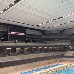 高校水泳部　東京都高等学校春季水泳競技大会出場