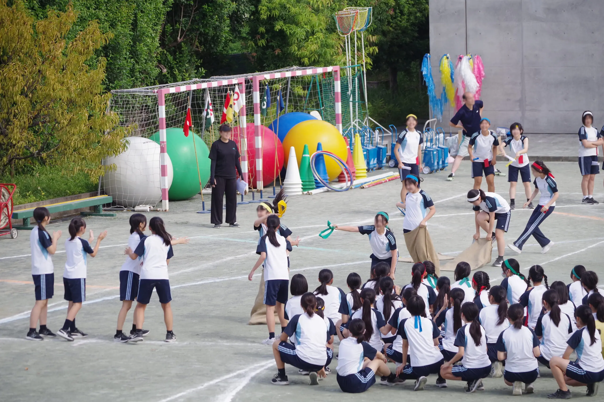 第48回体育祭が行われました | 立教女学院中学校・高等学校