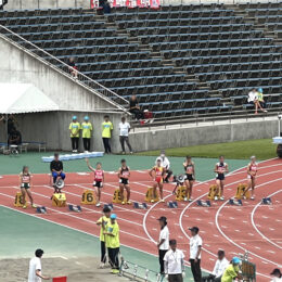 高校陸上競技部 第29回関東高等学校選抜新人陸上競技選手権大会 女子100mで6位に入賞しました