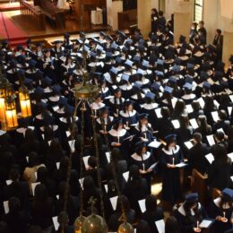 第137回高等学校卒業式が行われました。