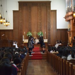 土曜集会 イースター礼拝が行われました。