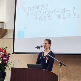 留学生 日本語スピーチ大会出場